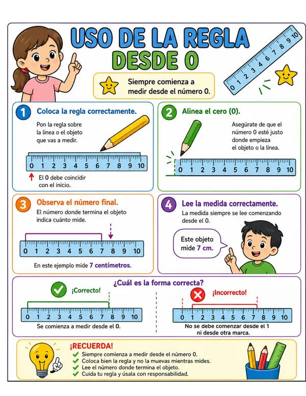 USO DE LA REGLA DESDE 0