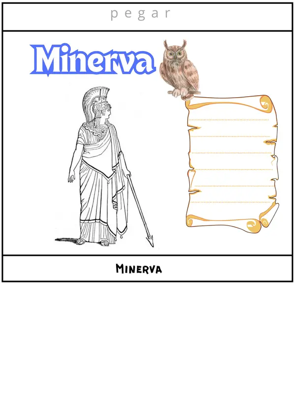  Flapbook Interactivo: Dioses Romanos - Mitología y Cultura
