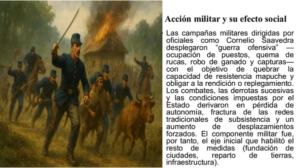 Consolidación del territorio de la araucana-migración