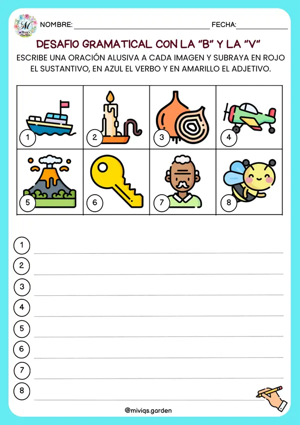 Desafío Gramatical: Ortografía Divertida (20 Actividades)