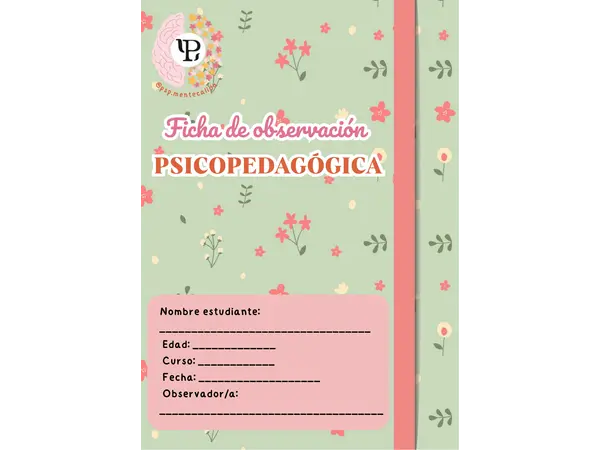 FICHA OBSERVACIÓN PSICOPEDAGÓGICA