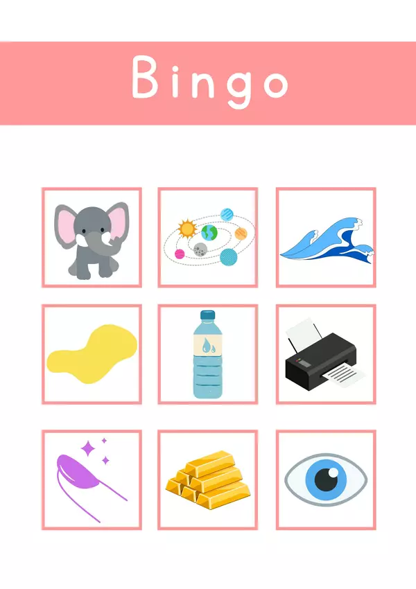 Bingo vocálico 