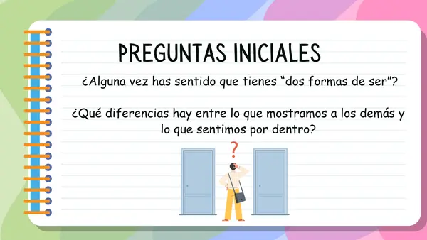 Unidad 4:  “La identidad: quién soy, cómo me ven los demás”