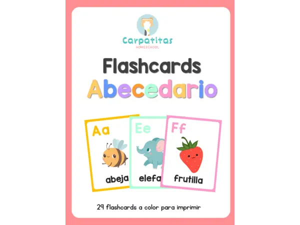 Flashcards Abecedario
