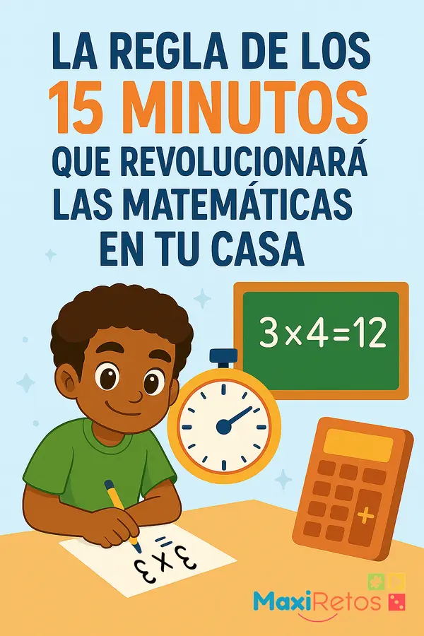 🧮 La regla de los 15 minutos que está cambiando la enseñanza de las matemáticas