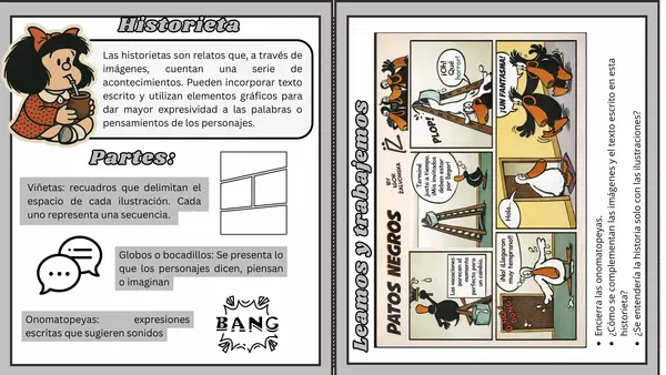 Guía de estudio Historieta (sexto básico) 