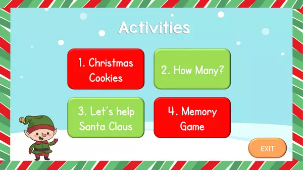 Christmas Activities PowerPoint en Inglés