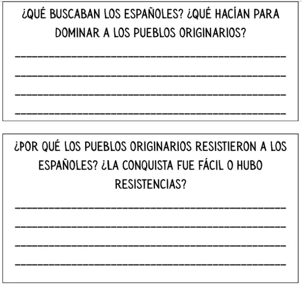 pueblos originarios: conquista y resistencia