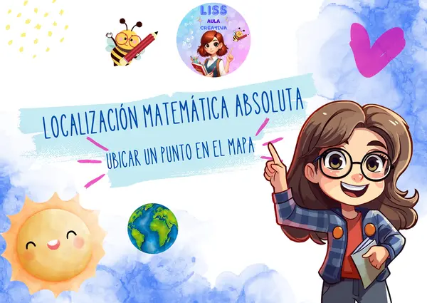 Mapa de localización matemática 