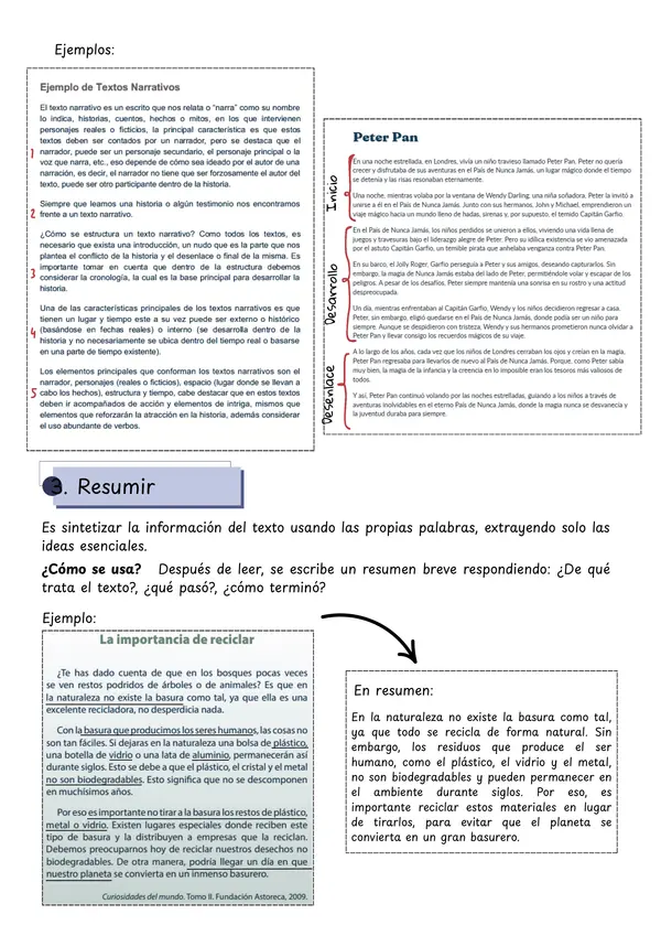 Estrategias de comprensión de lectura