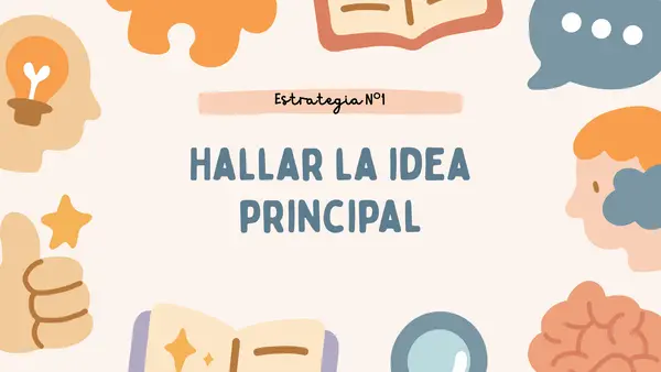 Estrategia de comprensión lectora 