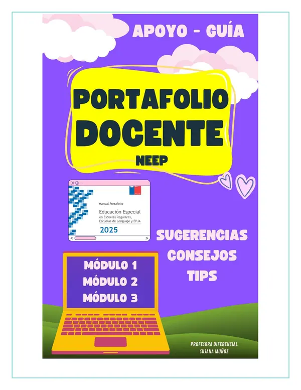 Borrador y apoyo Portafolio docente NEEP
