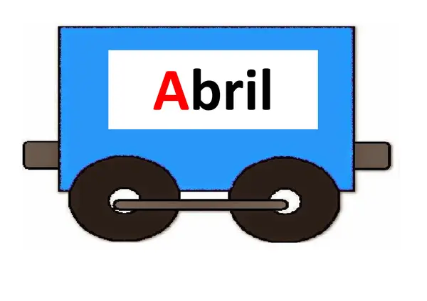 Tren meses del año