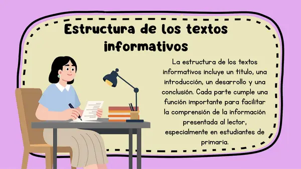 Los textos informativos 