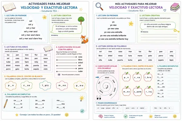 velocidad y exactitud lectora