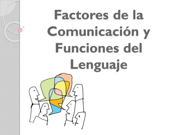 PPT Factores de la Comunicación y Funciones del Lenguaje, SEPTIMO, LENGUAJE