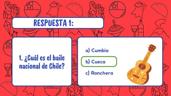 TRIVIA FIESTAS PATRIAS CHILE NIVEL 1