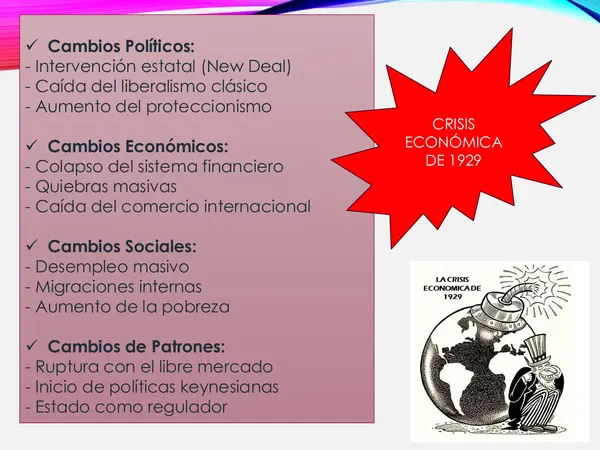 crisis económicas del siglo XX
