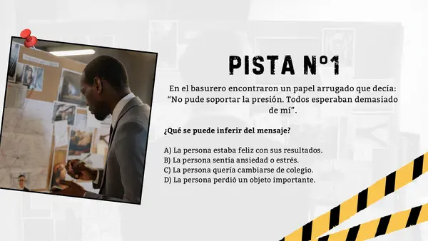 Escape Literario: El Misterio del Aula 304 | Juego de Inferencias y Comprensión Lectora