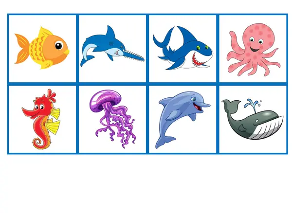 Memorice Marino: Descubre los Animales del Océano