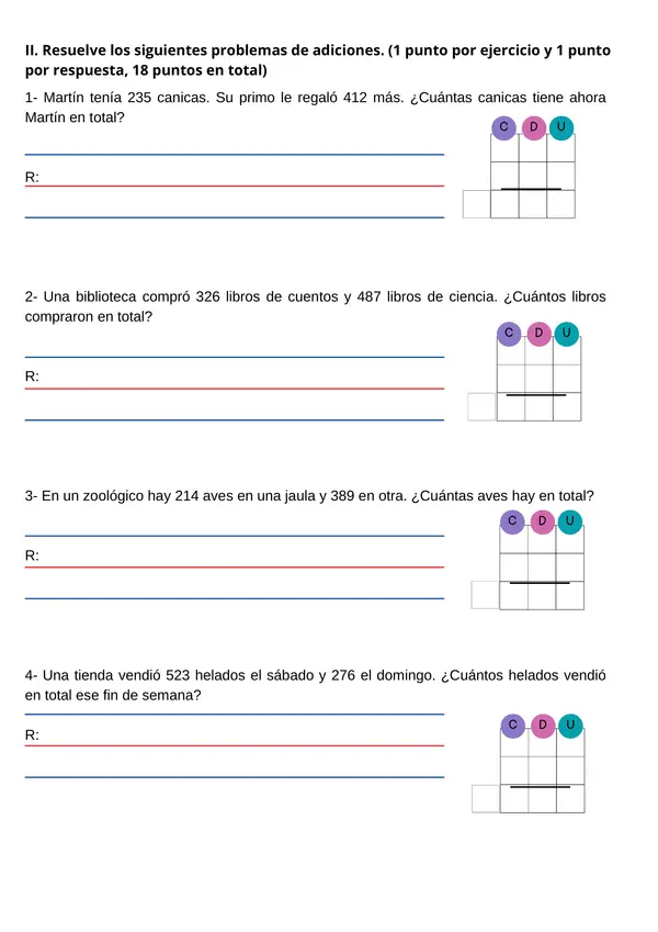 Prueba adecuada matemática 