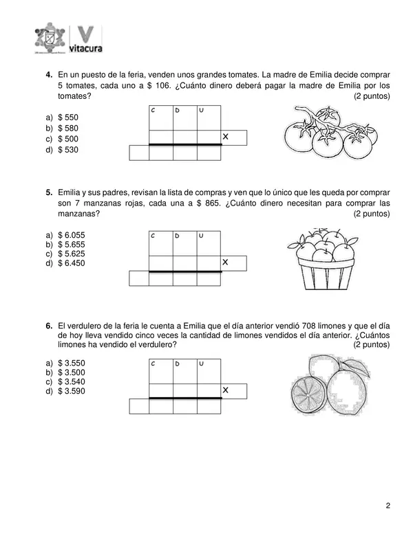 Prueba Multiplicación