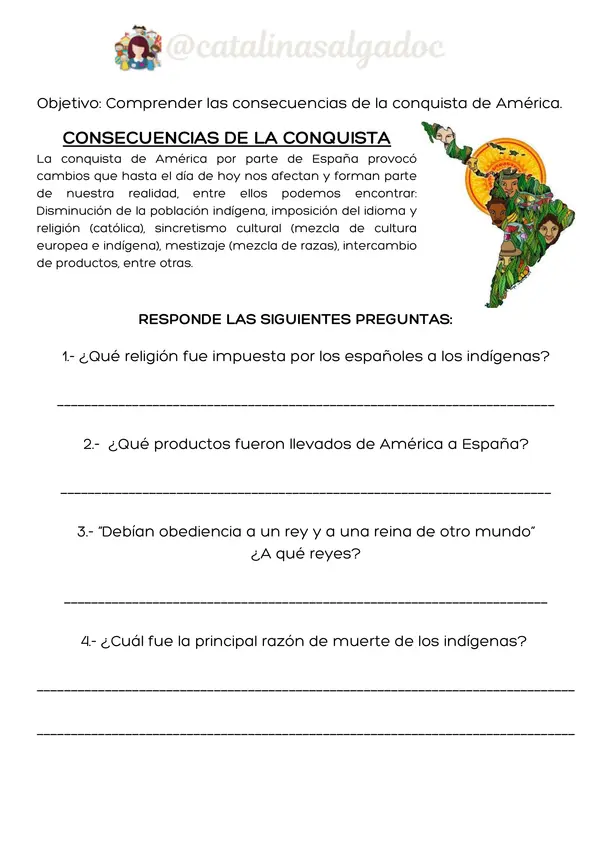 Consecuencias de la conquista de América