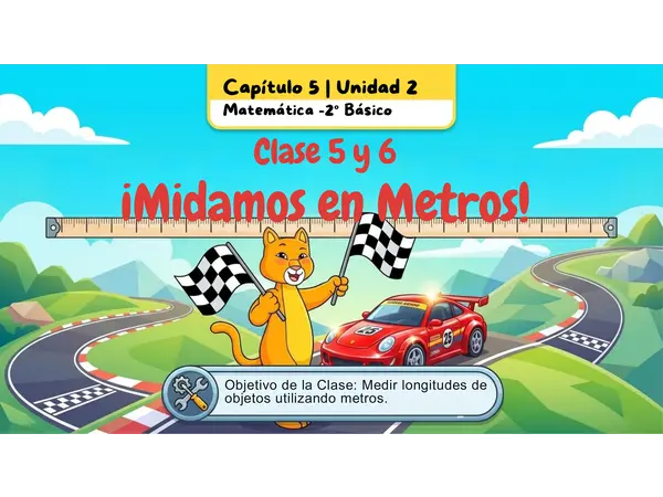 Clase 5 y 6 Capitulo 5 "Metros" 2° Básico