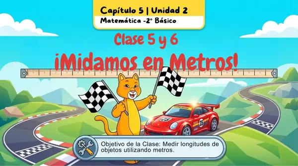 Clase 5 y 6 Capitulo 5 Unidad 2 "Metros" 2° Básico