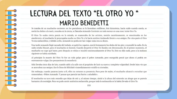 Unidad 4:  “La identidad: quién soy, cómo me ven los demás”