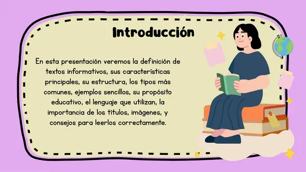 Los textos informativos 