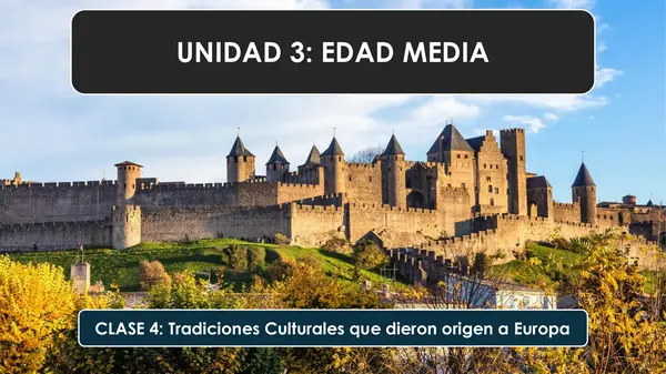 Tradiciones culturales Edad Media