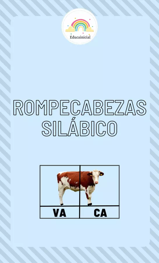 Rompecabezas silábico 