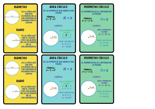circunferencia y el círculo