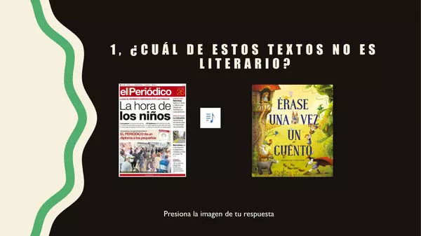 Ppt interactivo "tipos de textos"