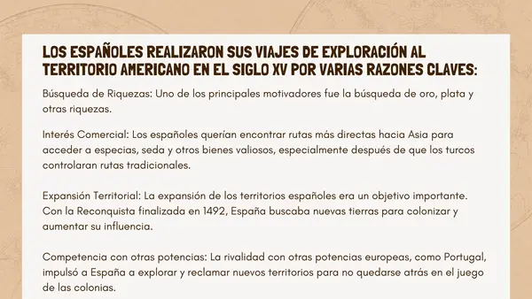 Conquista y Colonización de América