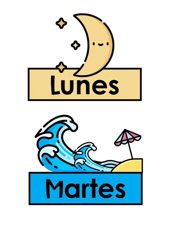 Días de la semana fonológicos