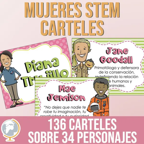 Mujeres STEM Carteles