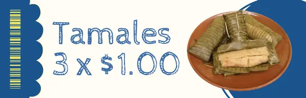 TICKES PARA VENTA DE PUPUSAS Y TAMALES