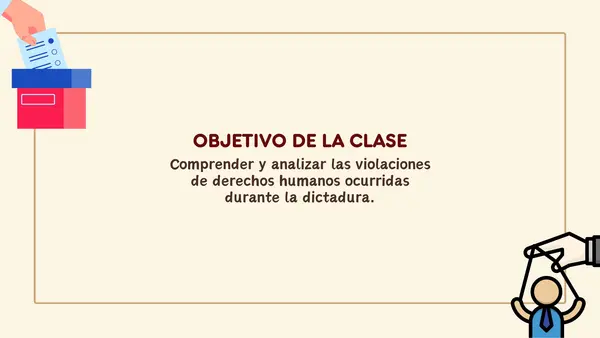 Violación de derechos humanos en dictadura | Sexto Básico