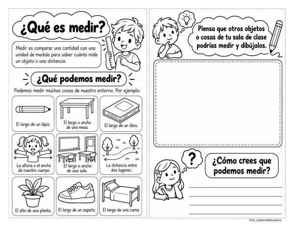Longitud, unidades de medida estandarizadas y nos estandarizadas 2° básico