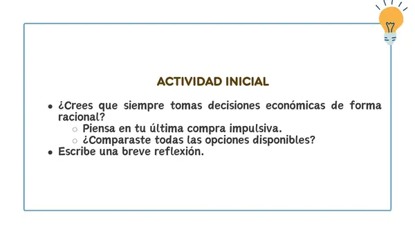 Economía del comportamiento | Economía y Sociedad