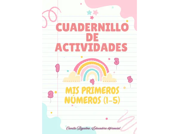 Cuadernillo Números 1 al 5