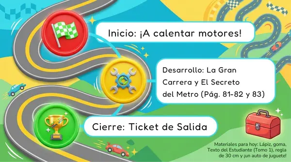 Clase 5 y 6 Capitulo 5 Unidad 2 "Metros" 2° Básico