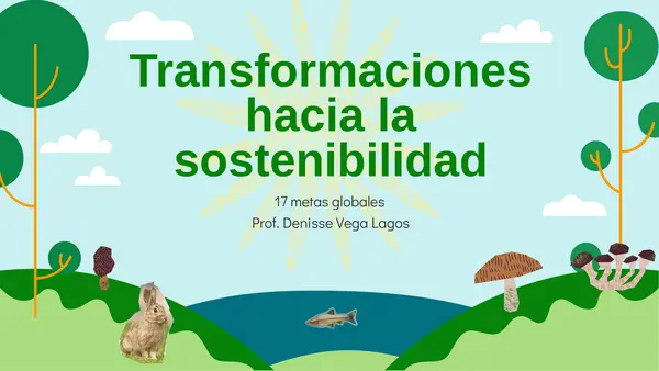 Medio ambiente-ODS-Objetivos de desarrollo sostenible 3° y 4° medio