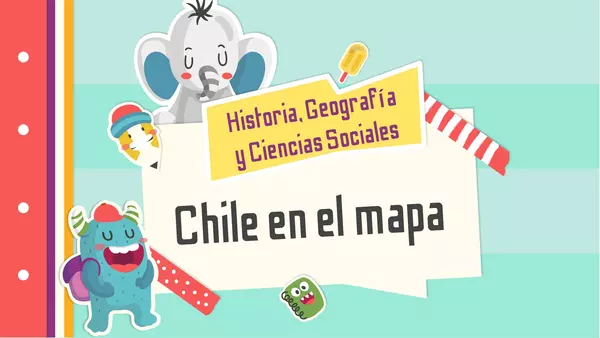 Chile en el mapa