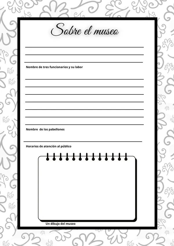 ✨ Diario de viaje pedagógico (formato imprimible) ✨