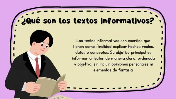 Los textos informativos 