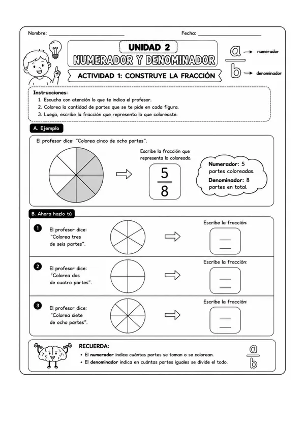 ¡Basta de memorizar reglas! Fracciones que por fin se entienden