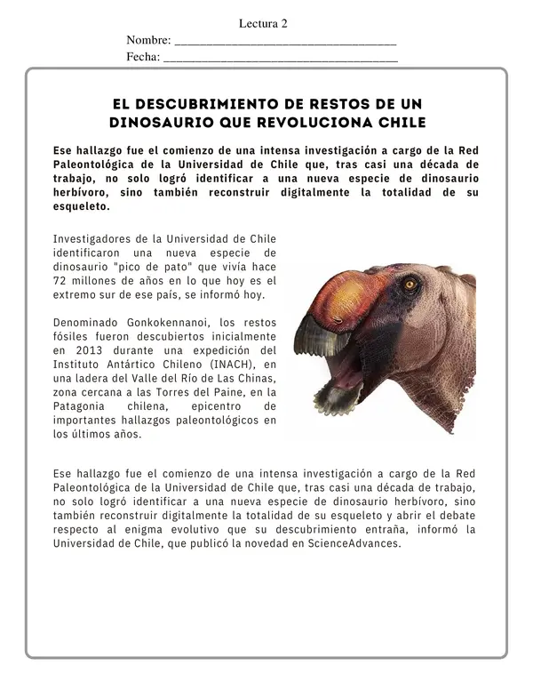 54 LECTURAS DIARIAS TIPO SIMCE - 4TO BÁSICO - Con solucionario.